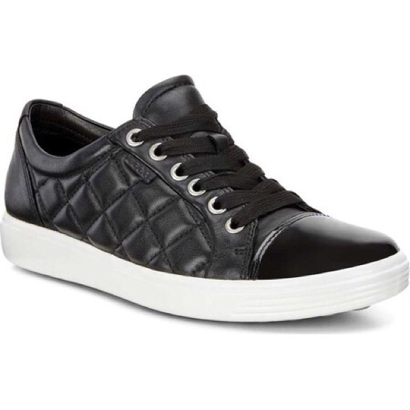 ecco soft quilted slip on
